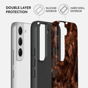 Toasted Chestnut - Brown Samsung Galaxy S22 Case 6