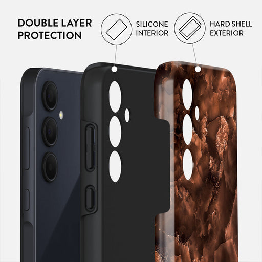 Toasted Chestnut - Brown Samsung Galaxy A35 Case 2