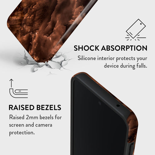 Toasted Chestnut - Brown Samsung Galaxy A35 Case 4