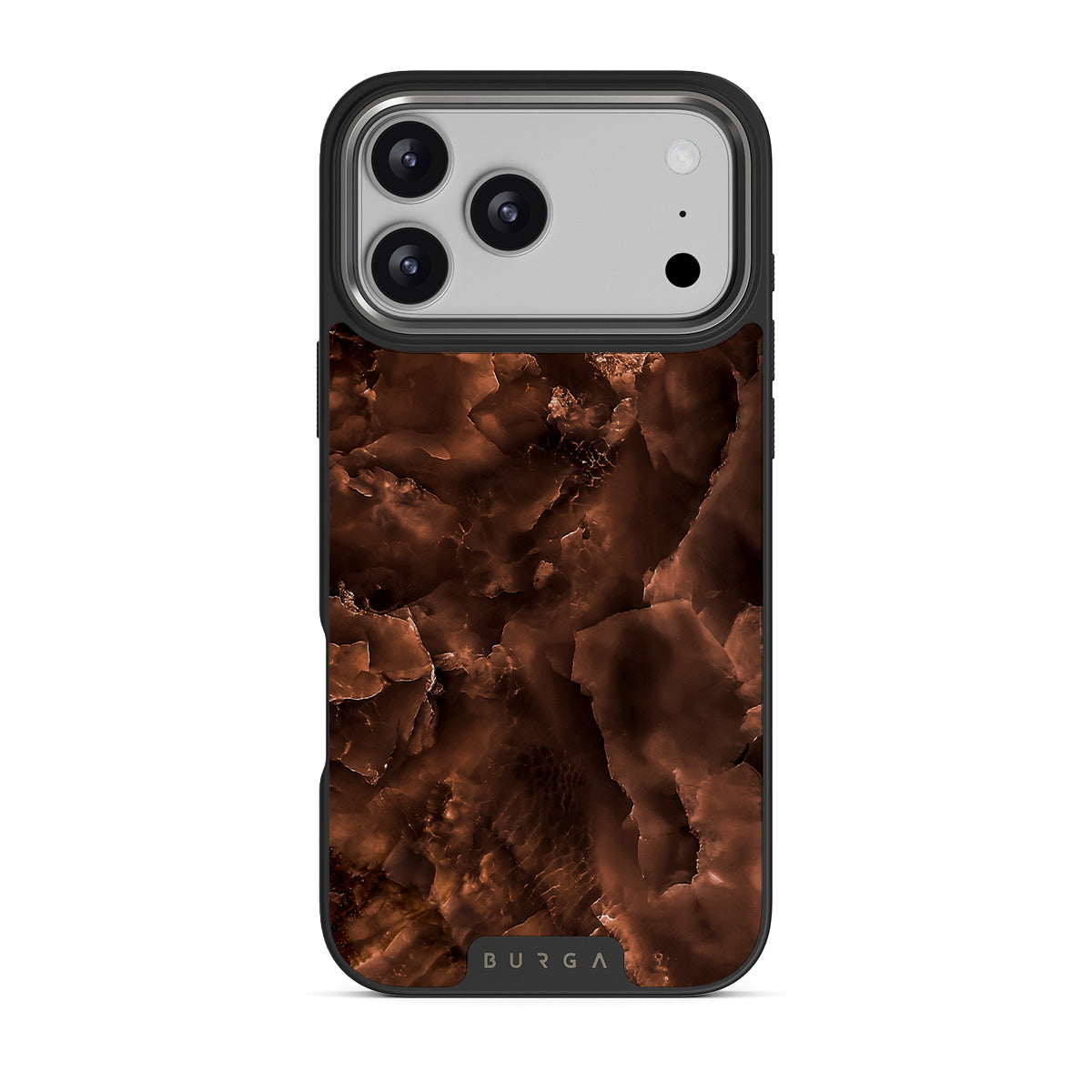 iphone17pro burga ブルガ　ケース　マーブル　ブルー　ブラウン Mystic River - Blue Marble iPhone 17 Pro Max Case | BURGA