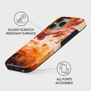 Pumpkin Spice - Orange iPhone 16 Pro Case 3