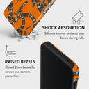 Bitter Apricot - Snake Samsung Galaxy A35 Case 4