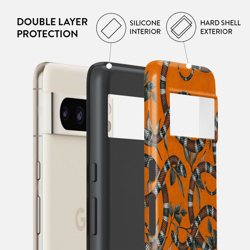 Bitter Apricot - Snake Google Pixel 8 Pro Case 2