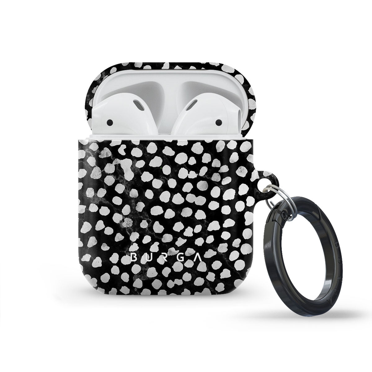 新品◇サンローラン AirPods ケース ブラックxホワイト ドット柄 新品