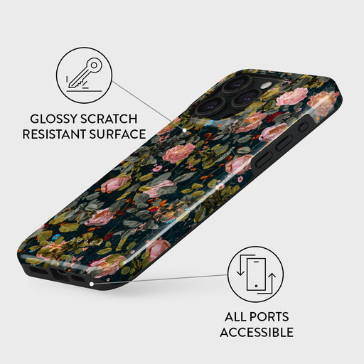 Bloomy Garden - Vintage iPhone 15 Pro Case 7
