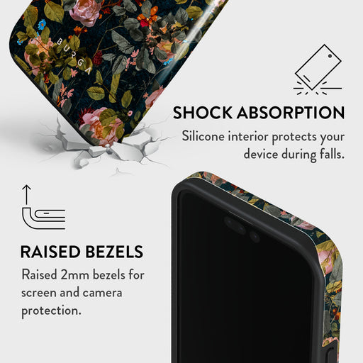 Bloomy Garden - Vintage iPhone 15 Pro Case 8