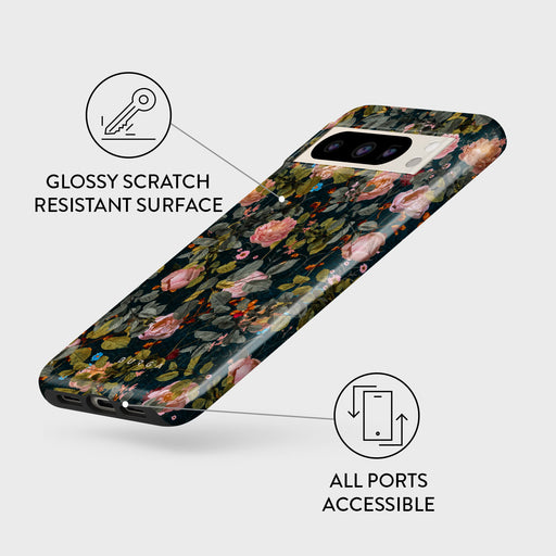 Bloomy Garden - Vintage Google Pixel 8 Pro Case 3