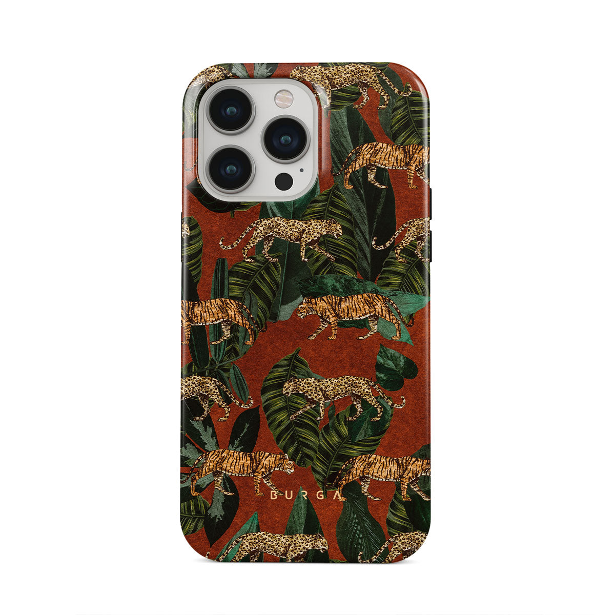 BURGA フラワーパターン iPhone13ケース Orchid - iPhone 13 Case | BURGA
