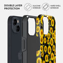 Sunflower Glimmer - iPhone 15 Plus Case 6