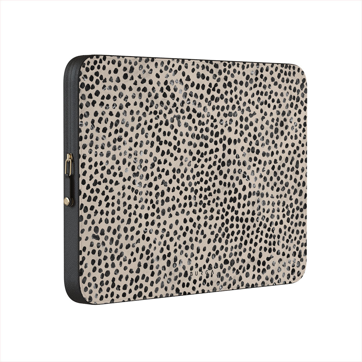 Almond Latte - Cute Leather Laptop Sleeve | BURGA