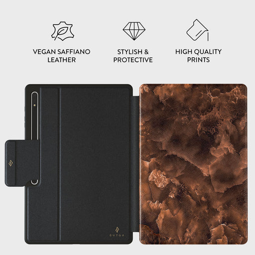 Toasted Chestnut - Brown Samsung Galaxy Tab S10 Ultra Case 2