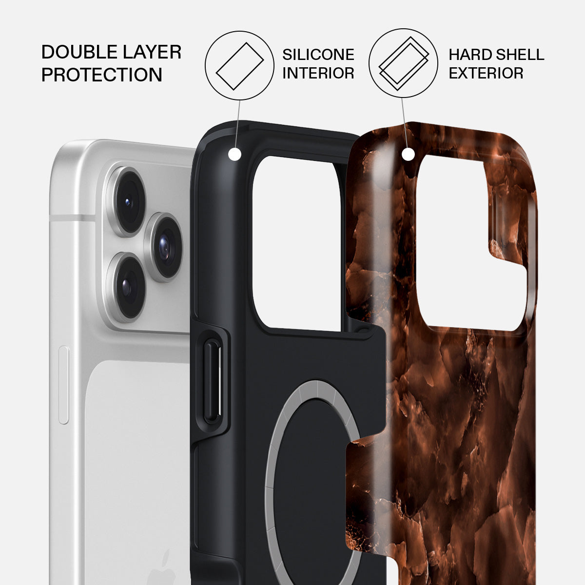 iPhone 17 Pro Max Case, Toasted Chestnut | BURGA