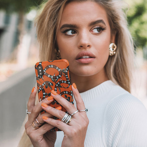 Bitter Apricot - Snake Samsung Galaxy A55 Case 8