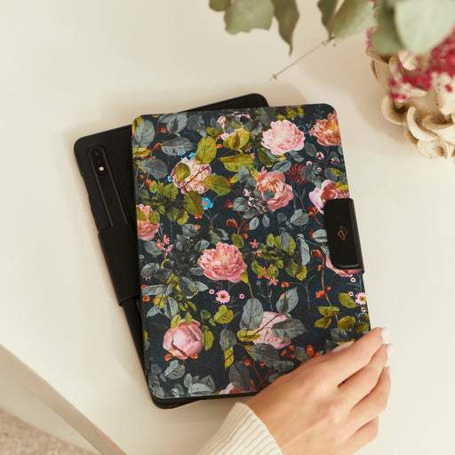 Bloomy Garden - Vintage Samsung Galaxy Tab S8 Ultra Case 9