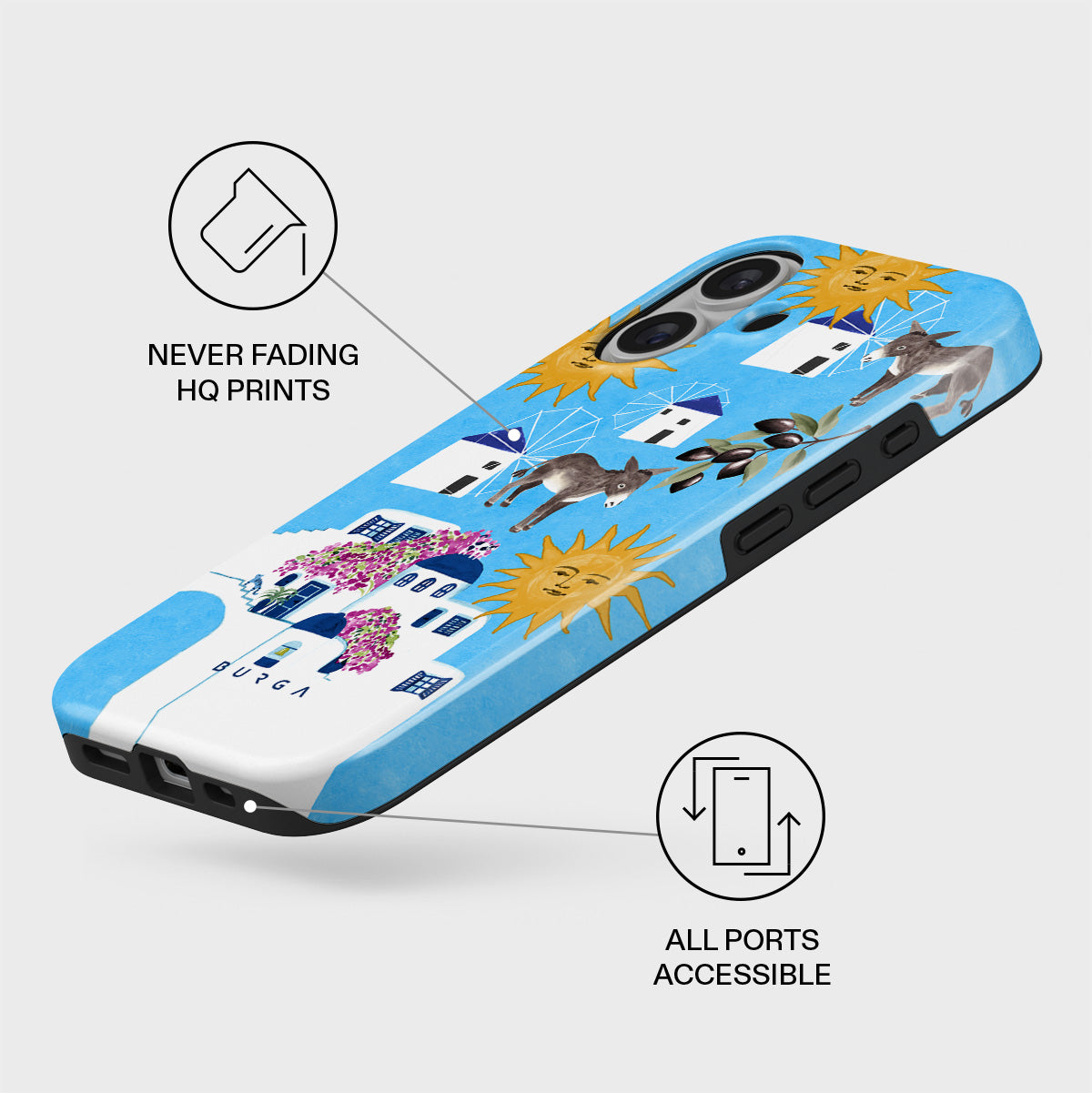 Kalimera - iPhone 16 Case | BURGA