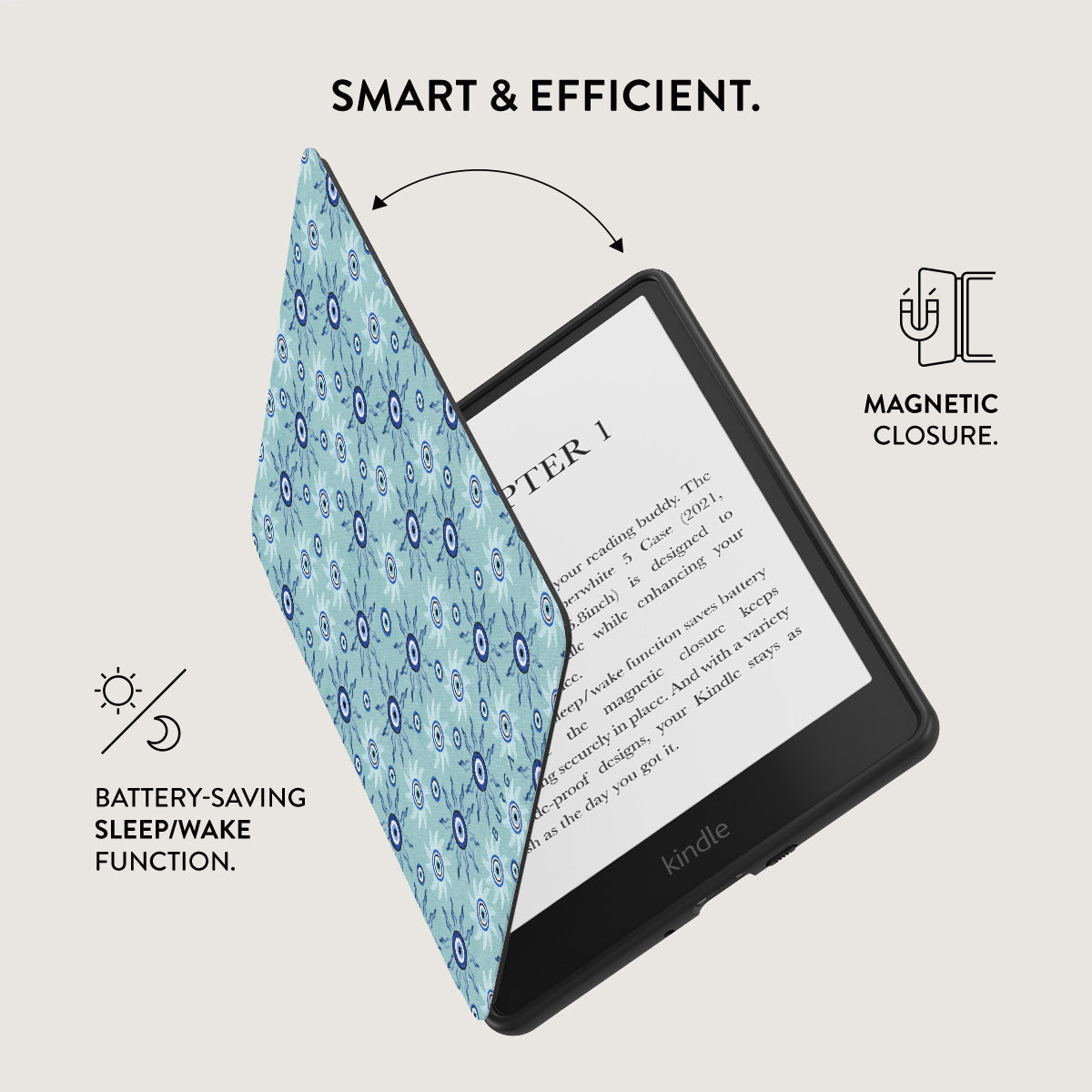 Blue Gaze - Kindle Paperwhite (12th Gen) Case | BURGA