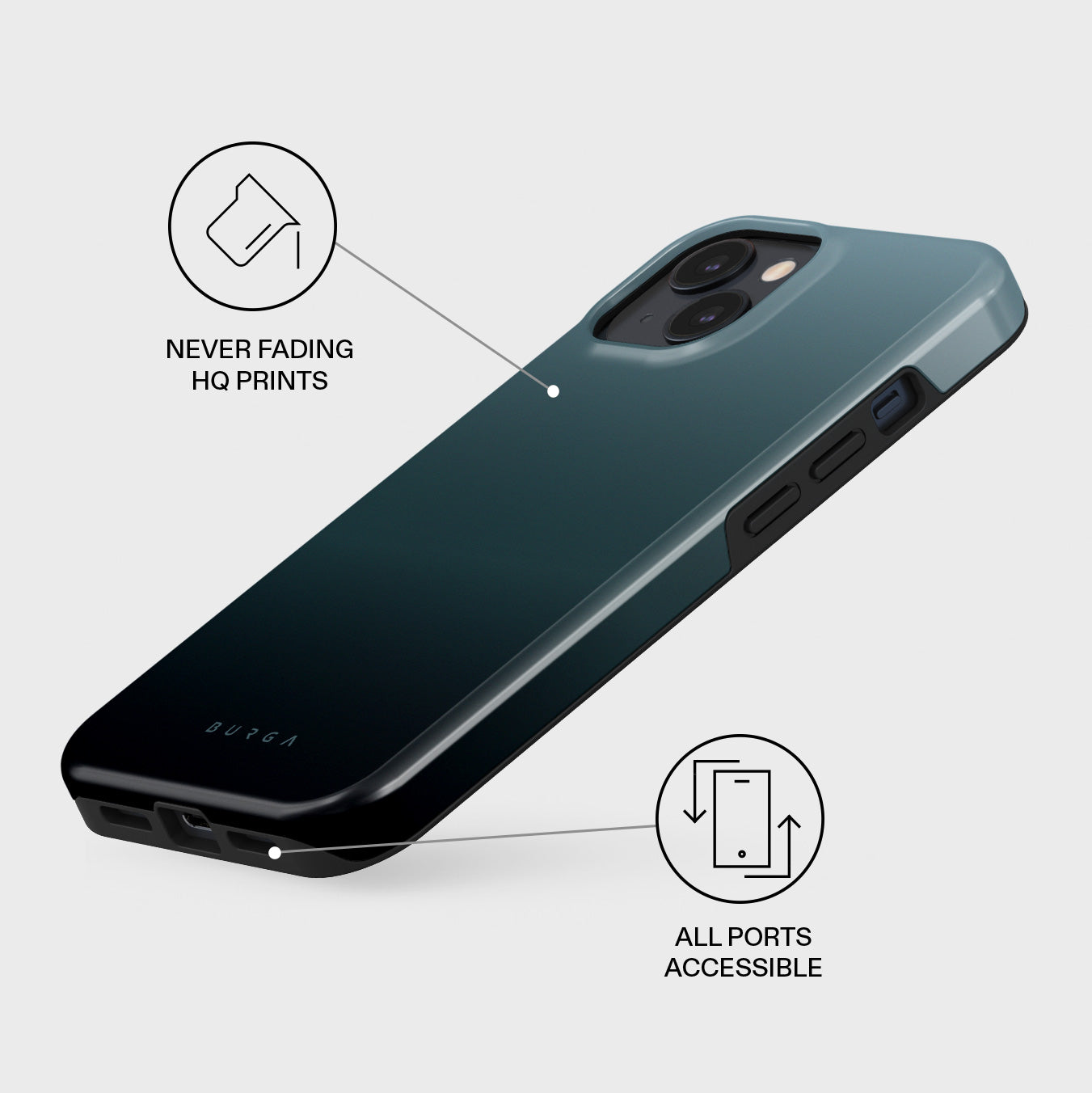 Black Hole - iPhone 14 Plus Case | BURGA