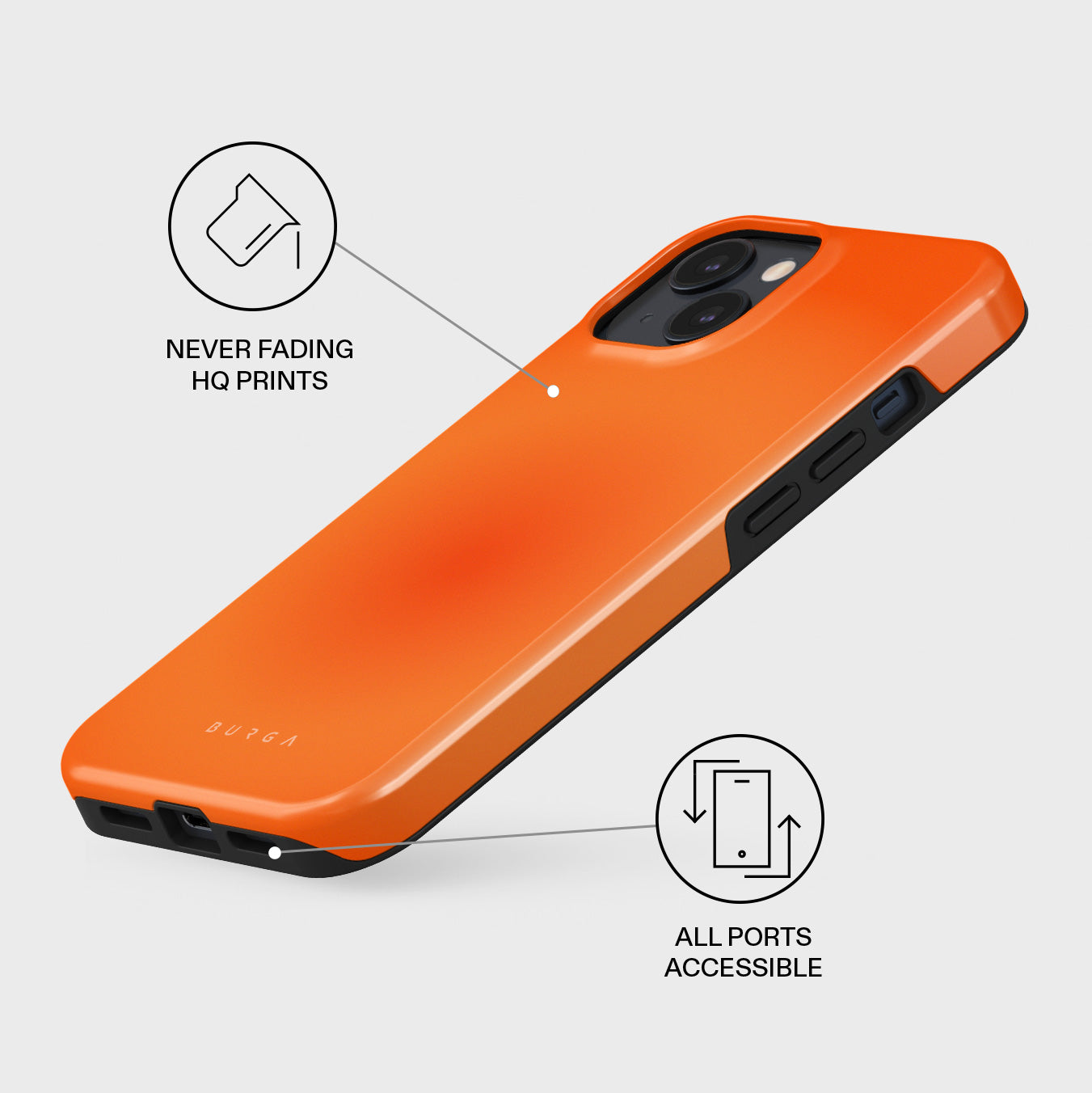 Flare - iPhone 14 Case | BURGA