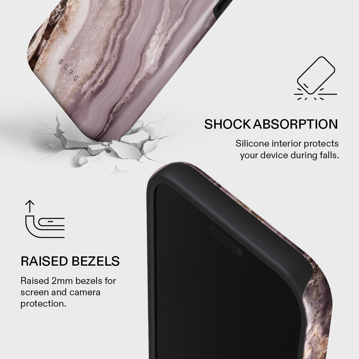 Golden Taupe - Fashion iPhone 17 Pro Max Case | BURGA