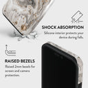 Snowstorm - Grey Marble iPhone 15 Pro Case 8