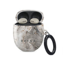 Snowstorm - Grey Marble Google Pixel Buds Pro 2 Case 1
