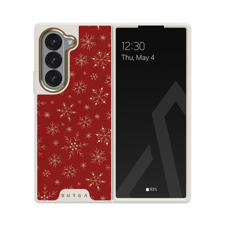 Dear Santa - Snowflake Samsung Galaxy Z Fold 6 Case