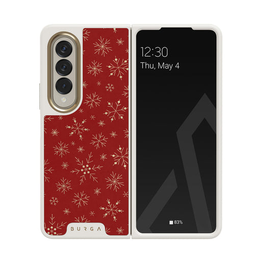 Dear Santa - Snowflake Samsung Galaxy Z Fold 4 Case