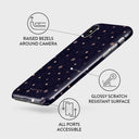Midnight Kiss - Star iPhone X / XS Case 3