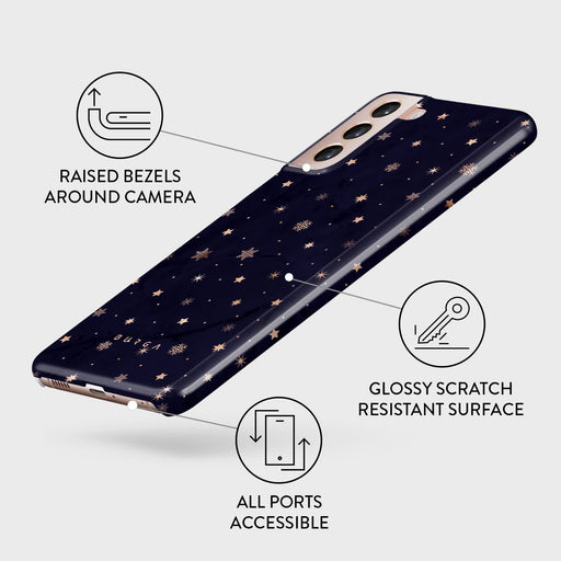 Midnight Kiss - Star Samsung Galaxy S21 Plus Case 3
