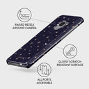 Midnight Kiss - Star Samsung Galaxy S9 Case 3