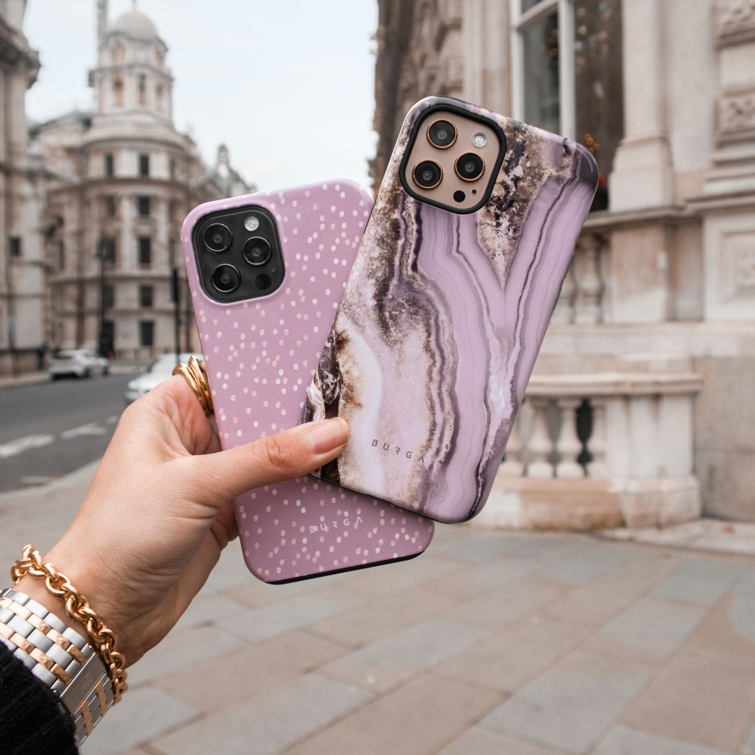 Golden Taupe - Fashion iPhone 17 Pro Max Case | BURGA