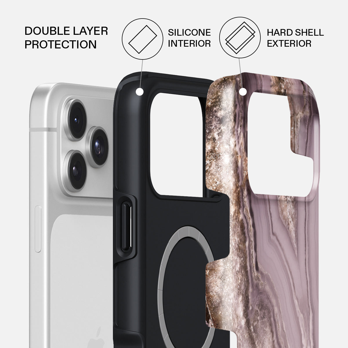 iPhone 17 Pro Max Case, Golden Taupe | BURGA