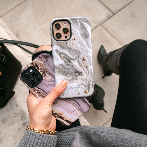 Snowstorm - Grey Marble OnePlus Ace Pro Case 7