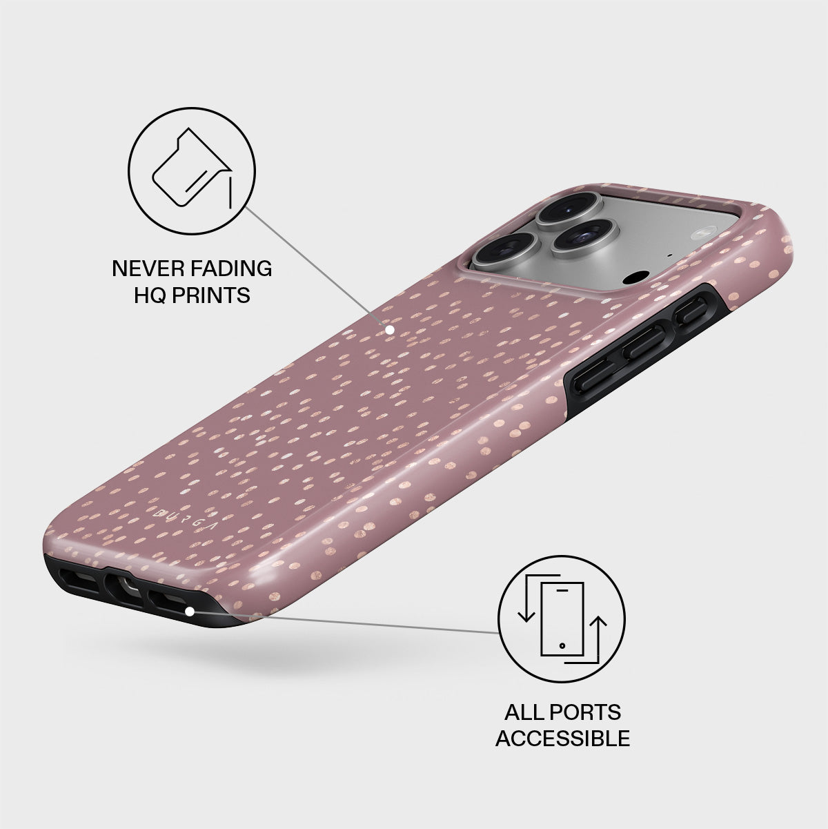 iPhone 17 Pro Case, Hot Cocoa | BURGA
