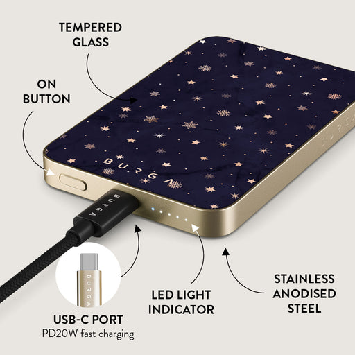 Midnight Kiss - Star Magnetic Power Bank 10