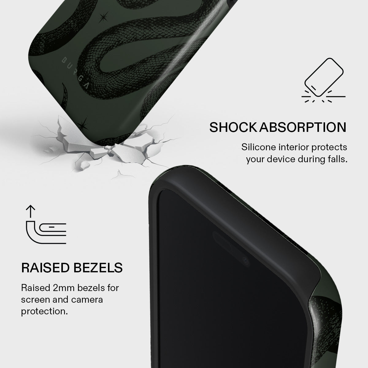 BURGA iPhone17pro ケース Offline - iPhone 17 Pro Max Case | BURGA