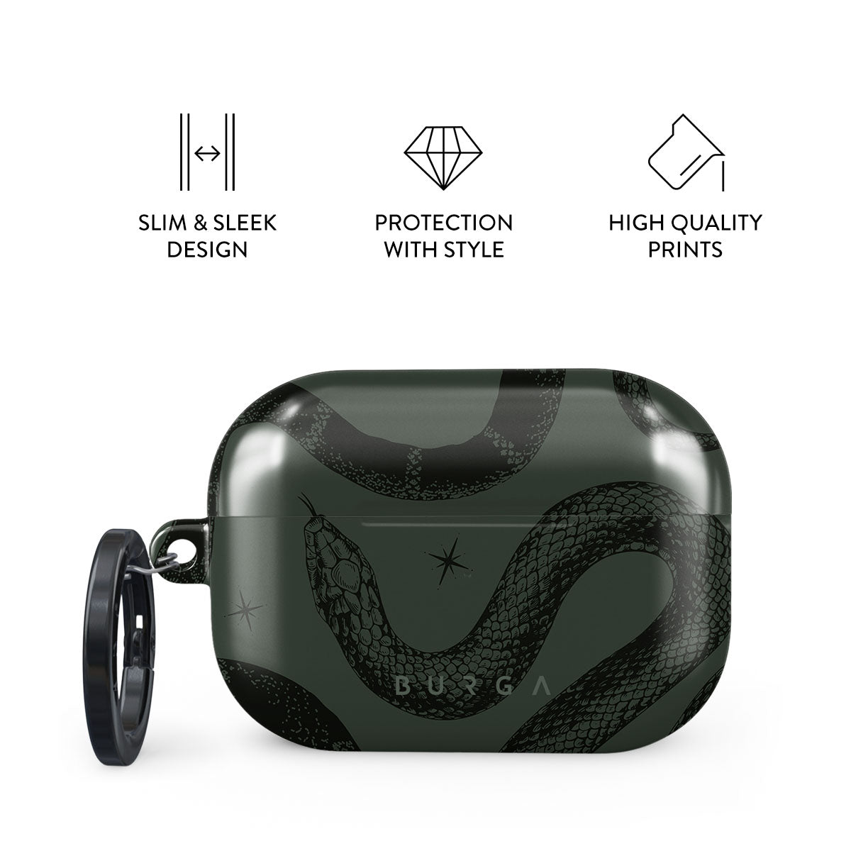 イヤホン AirPods Pro 2 Case casetify Poison Apple AirPods Pro 2 Case casetify Poison Apple