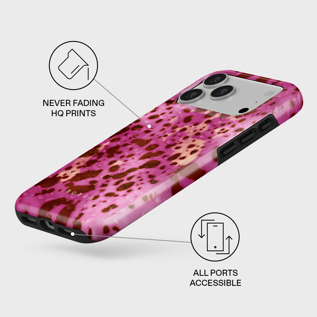 Orchid - iPhone 17 Pro Max Case | BURGA