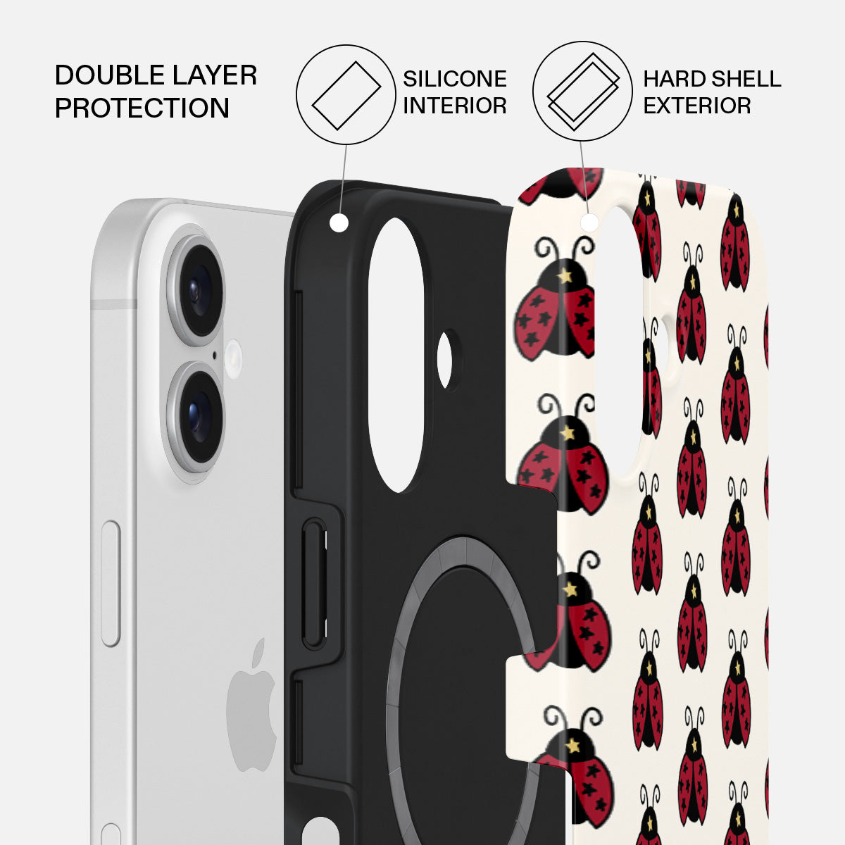 【BURGA】Elite Dark MagSafe iPhone16ケース Lady Luck - iPhone 16 Case | BURGA
