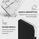 Satin White - Marble iPhone 15 Case 8