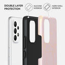 Peachy Gold - Pink Marble Samsung Galaxy A23 4G / 5G Case 2