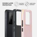 Peachy Gold - Pink Marble Xiaomi 14 Case 2