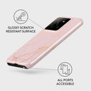 Peachy Gold - Pink Marble Xiaomi 14 Case 3