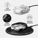 Fatal Contradiction - Black & White Marble AirPods Case 3