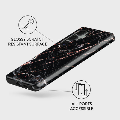 Rose Gold Marble - Samsung Galaxy S25 Ultra Case 3