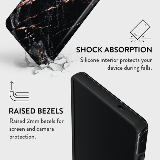 Rose Gold Marble - Samsung Galaxy S25 Ultra Case 4