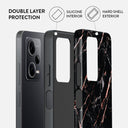 Rose Gold Marble - Xiaomi Redmi Note 12 Pro+ 5G Case 2
