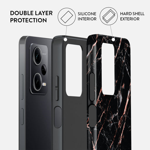 Rose Gold Marble - Xiaomi Redmi Note 12 Pro+ 5G Case 2