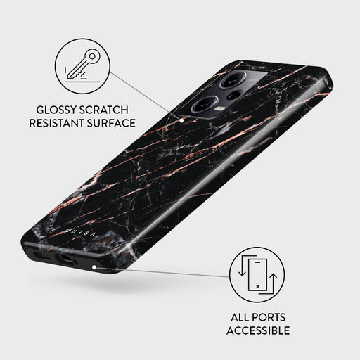 Rose Gold Marble - Xiaomi Redmi Note 12 Pro+ 5G Case 3