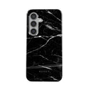 Noir Origin - Black Marble Samsung Galaxy S24 FE Case 1